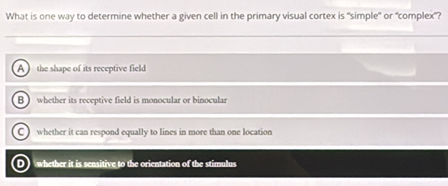 Solved: What is one way to determine whether a given cell in the ...