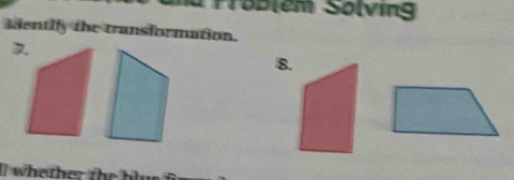 na F roblém Solving 
iently the transformation. 
8. 
I w e th er the