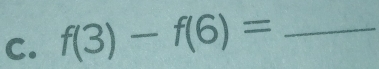 f(3)-f(6)= _