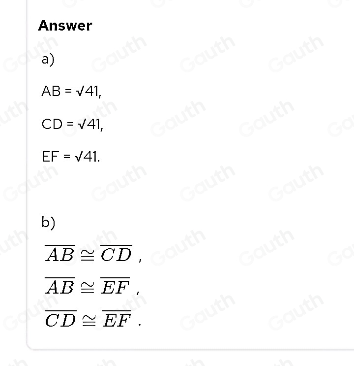 Solved: Here are the endpoints of the segments overline AB, overline CD ...