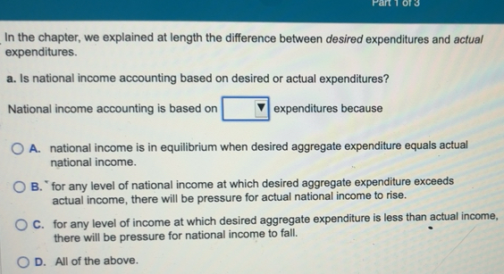 Solved: of3 In the chapter, we explained at length the difference ...