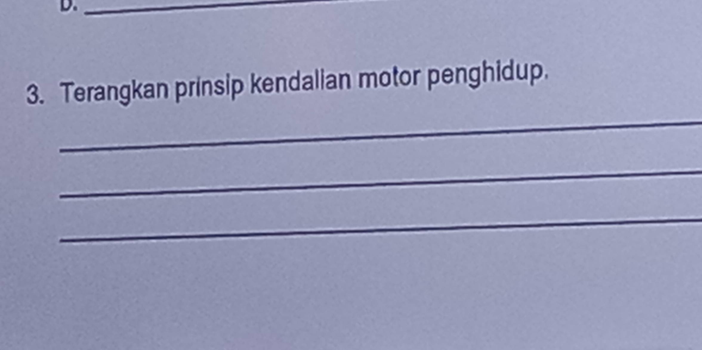 Terangkan prinsip kendalian motor penghidup. 
_ 
_ 
_