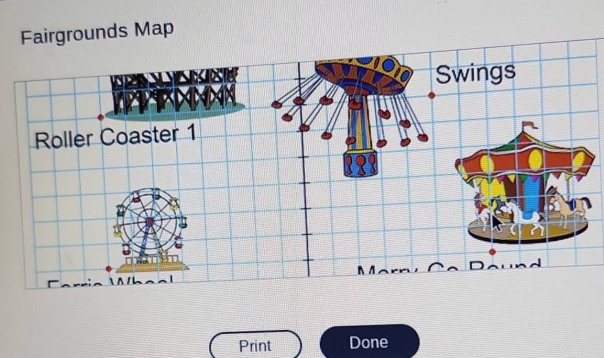 Fairgrounds Map 
Print Done