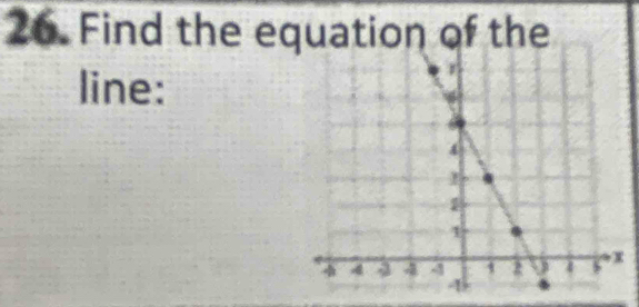 Find the e
line: