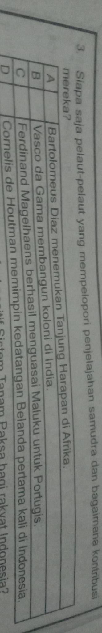 pelaut yang mempelopori penjelajahan samudra dan bagaimana kontribusi 
Tan