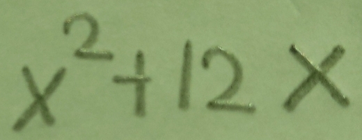 x^2+12x