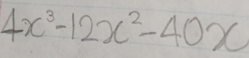 4x^3-12x^2-40x