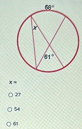 x=
27
54
61