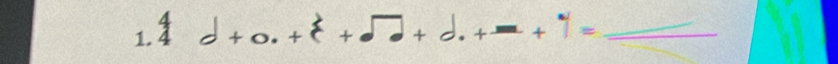 4 
1.4 d+0.+(+sqrt(d)+d.+frac +frac +frac = _