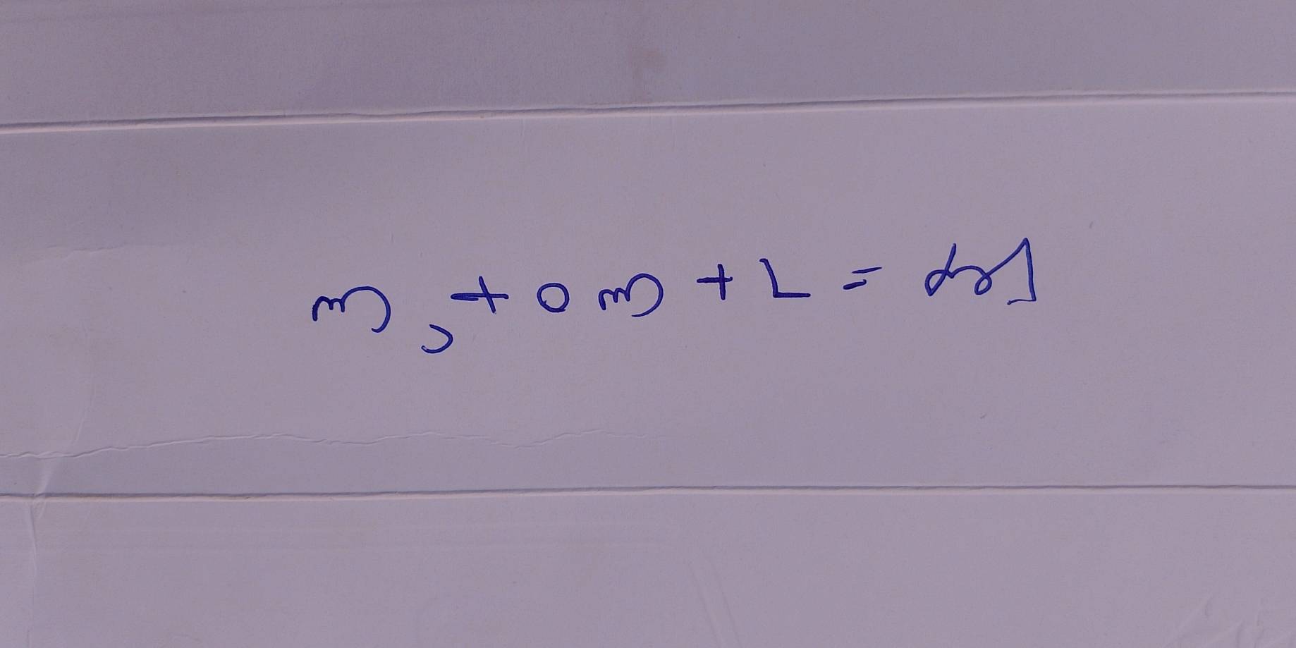 m+0m+L=dr1