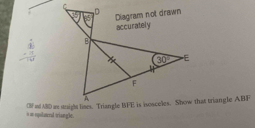 is an equilateral triangle.