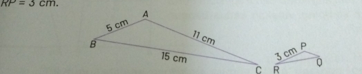 RP=3cm.