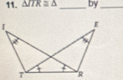 △ ITR≌ △ _by_