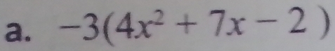 -3(4x^2+7x-2)