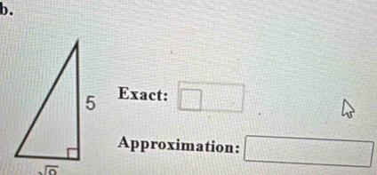 Exact: □
Approximation: □