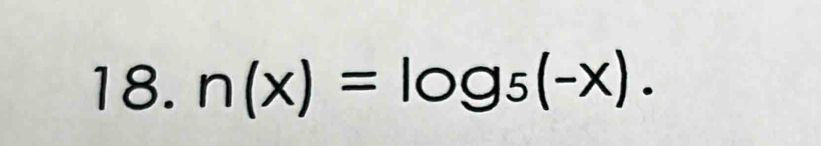 n(x)=log _5(-x).