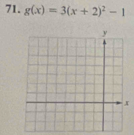 g(x)=3(x+2)^2-1
y
x