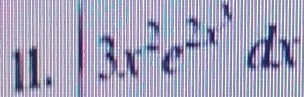 3x^2c^(2x^3)dx