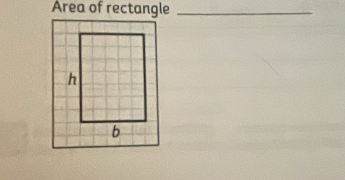 Area of rectangle_