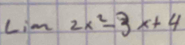 Lien 2x^2-3x+4