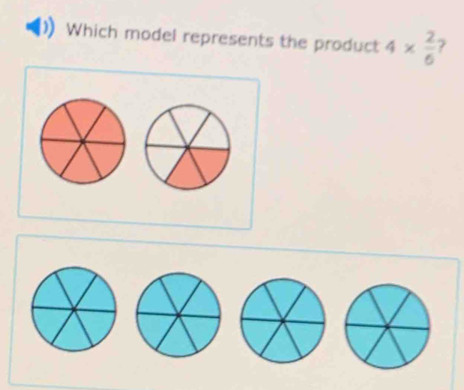 Which model represents the product 4*  2/6  2