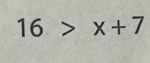 16>x+7