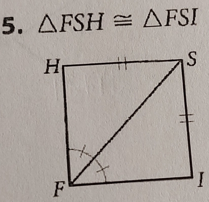 △ FSH≌ △ FSI