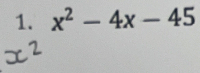 x^2-4x-45