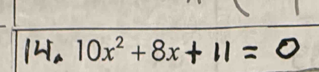 10x² + 8x