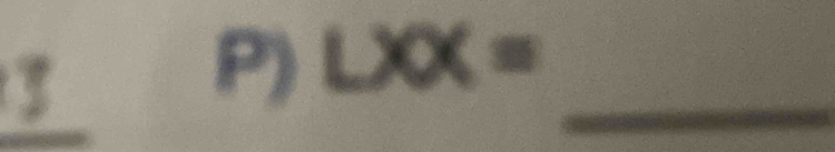 LXX= _