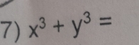 x^3+y^3=