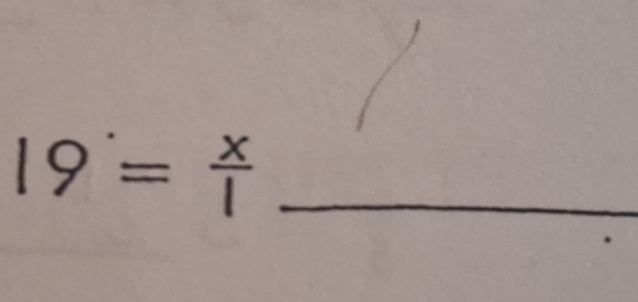 19= x/l  _