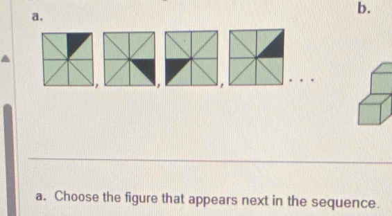 Choose the figure that appears next in the sequence.