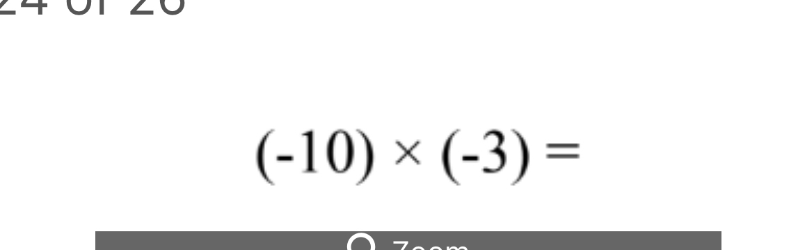 (-10)* (-3)=