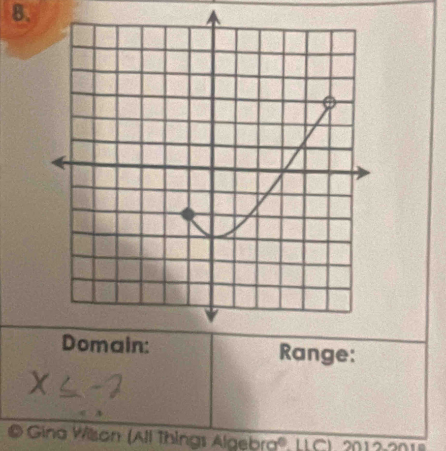 Range: 
. Gina Willson (All Things Algebra® LLC). 2012