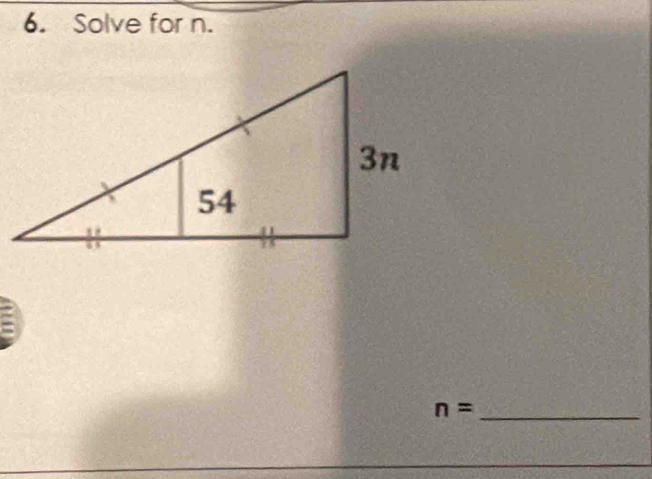 Solve for n. 
_ n=