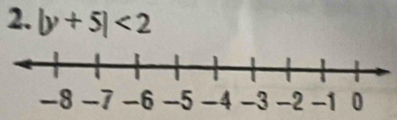 |y+5|<2</tex>