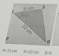 H=15cm A=10cm B=X