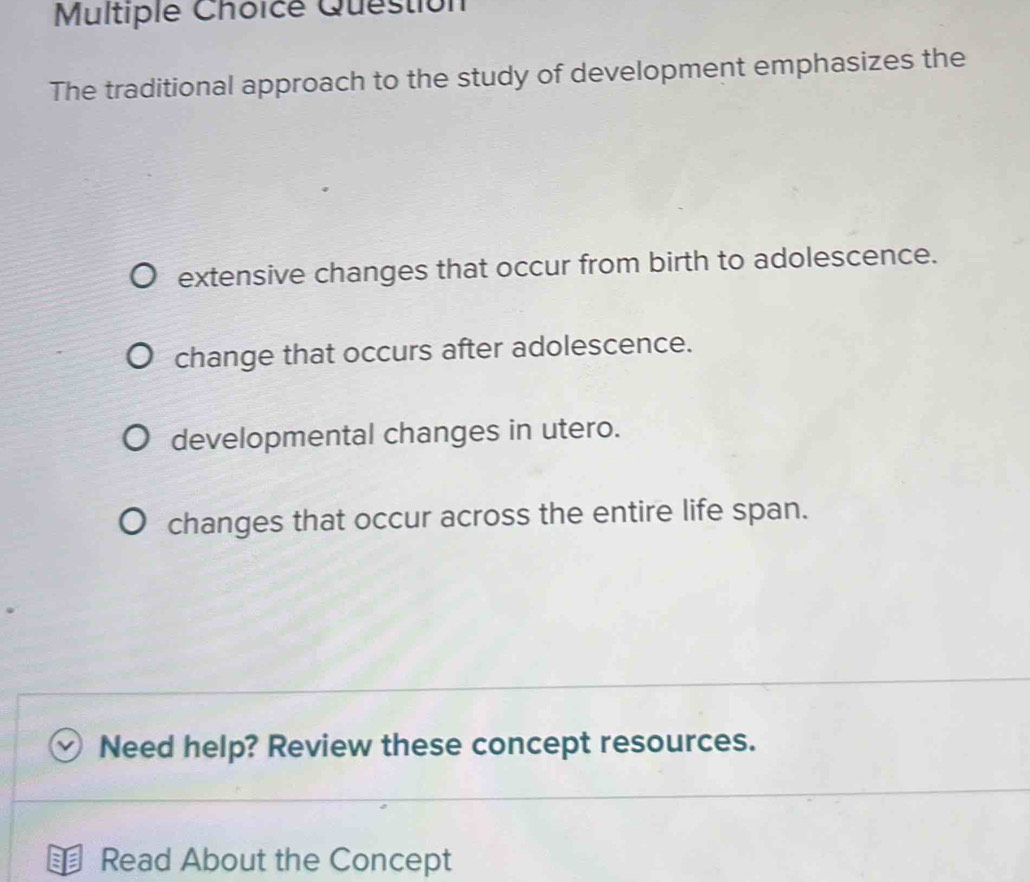 Solved: Multiple Choicé Question The traditional approach to the study ...