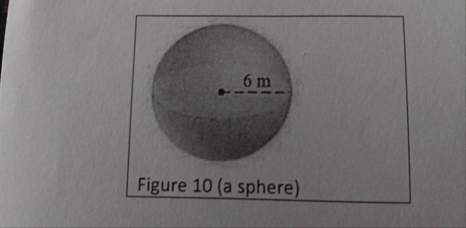 Figure 10 (a sphere)