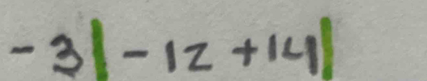 -3|-|2+14|