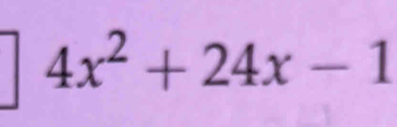 4x^2+24x-1