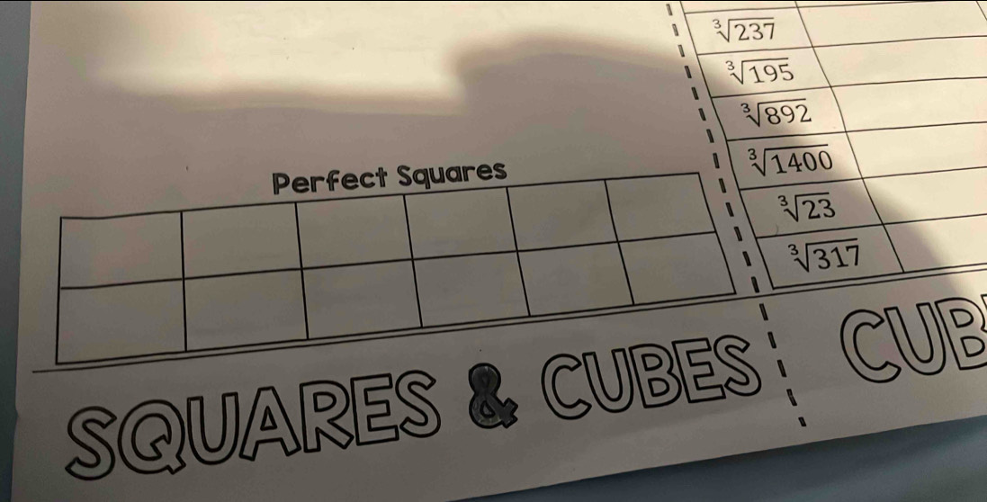 SQUARES & CUB