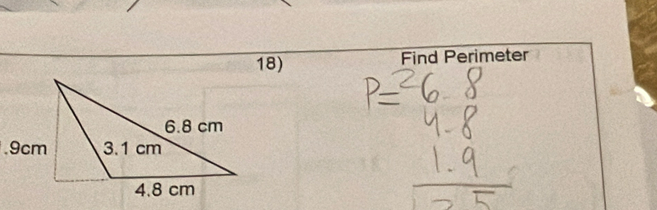 Find Perimeter