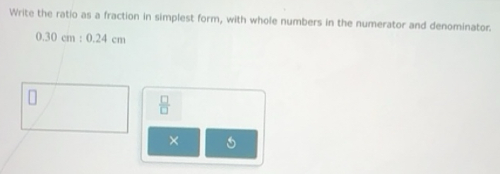 Solved: Write the ratio as a fraction in simplest form, with whole ...