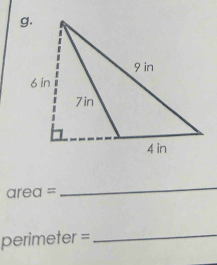 area =
_
perimeter =_ 