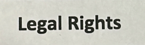 Legal Rights