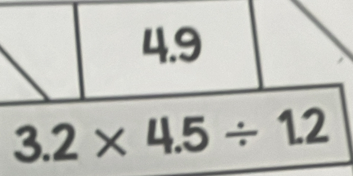 3.2* 4.5/ 1.2