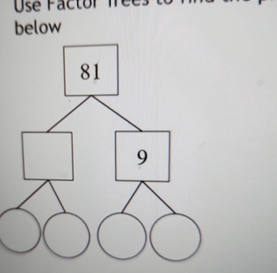 Use Factor 
below