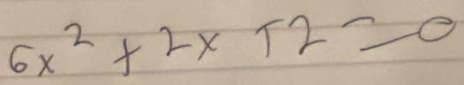 6x^2+2xT2=0